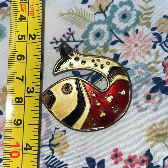 Vintage David Anderson, brooch, sterling silver pin - Picture 7 of 8